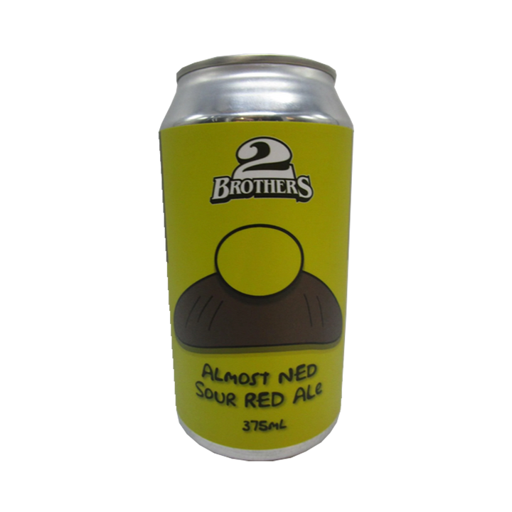 2 Brothers Brewing - Almost Ned Sour Red Ale 5.3% 375ml Can