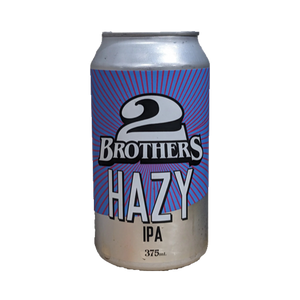 2 Brothers Brewing - Hazy IPA 6% 375ml Can