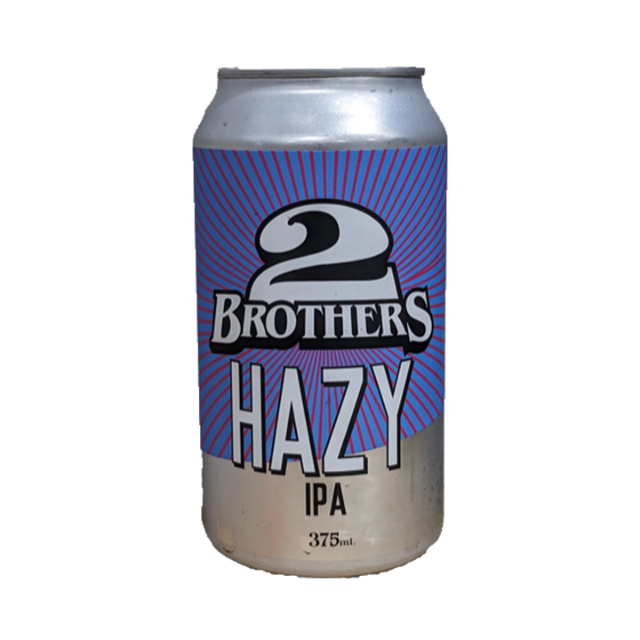 2 Brothers Brewing - Hazy IPA 6% 375ml Can