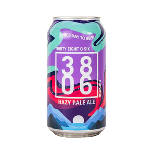 Thirty Eight O Six Brewing - Hazy Pale Ale 4.5% 375ml Can