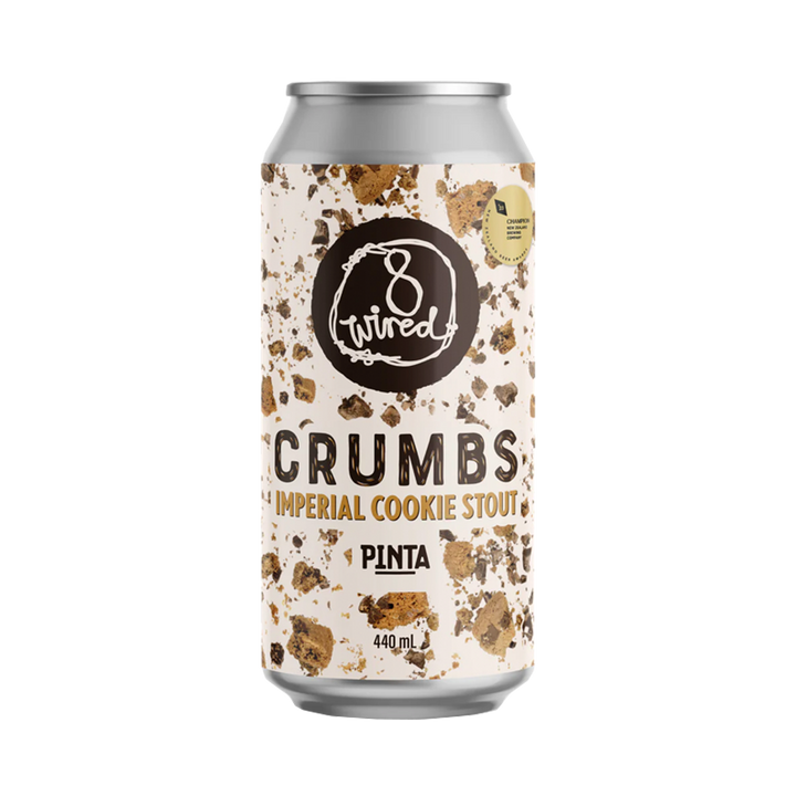 8 Wired - Crumbs Imperial Cookie Stout 10% 440ml Can