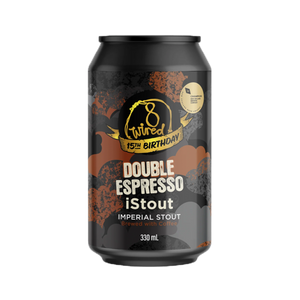 8 Wired - Double Espresso iStout Imperial Stout 13.5% 330ml Can