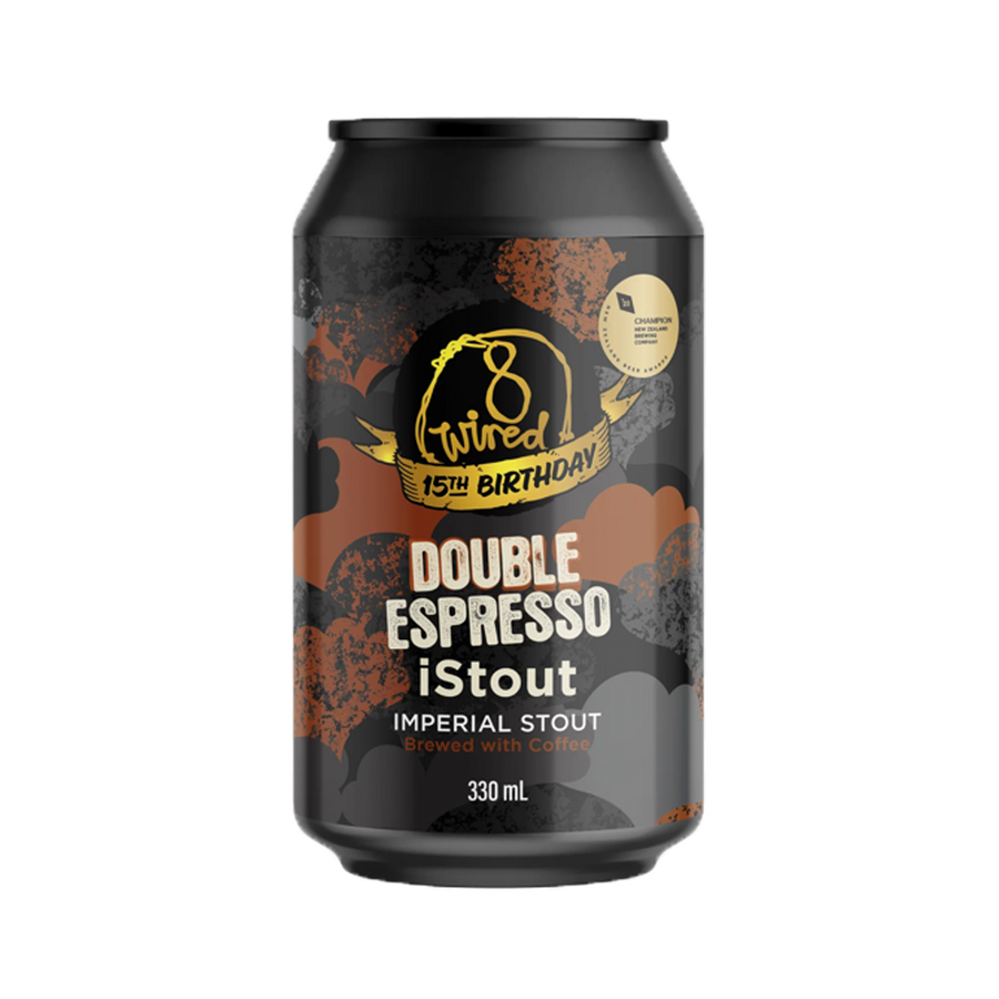 8 Wired - Double Espresso iStout Imperial Stout 13.5% 330ml Can