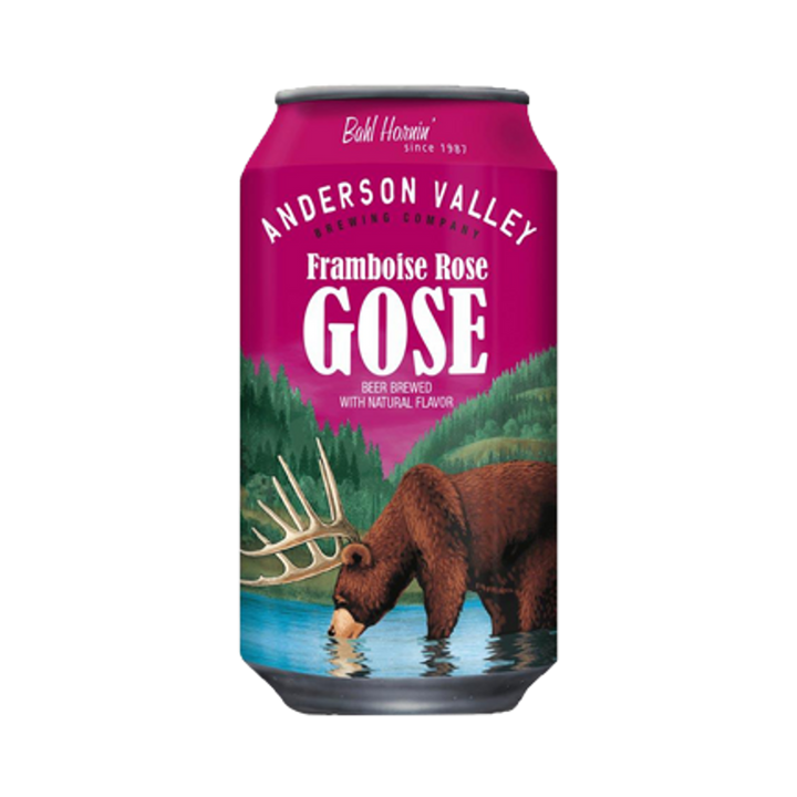 Anderson Valley Brewing Co - Framboise Rose Gose 4.2%  355ml Can