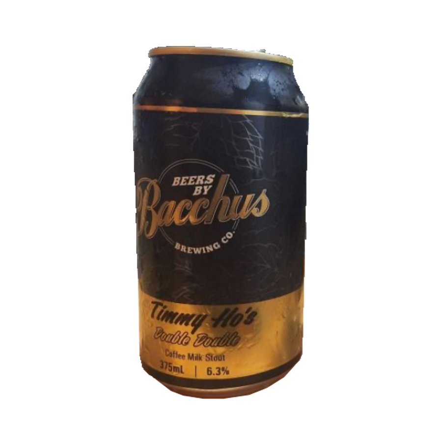 Bacchus Brewing Co - Timmy Ho's Double Double Milk Stout 6.3% 375ml Can