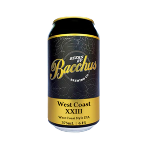 Bacchus Brewing Co - West Coast XXIII 6.1% 375ml Can