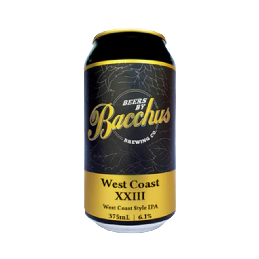 Bacchus Brewing Co - West Coast XXIII 6.1% 375ml Can