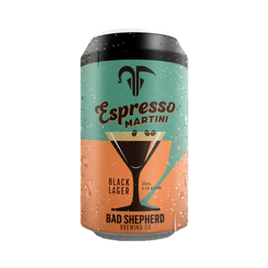 Bad Shepherd Brewing Co - Espresso Martini Black Lager 4.5% 355ml Can