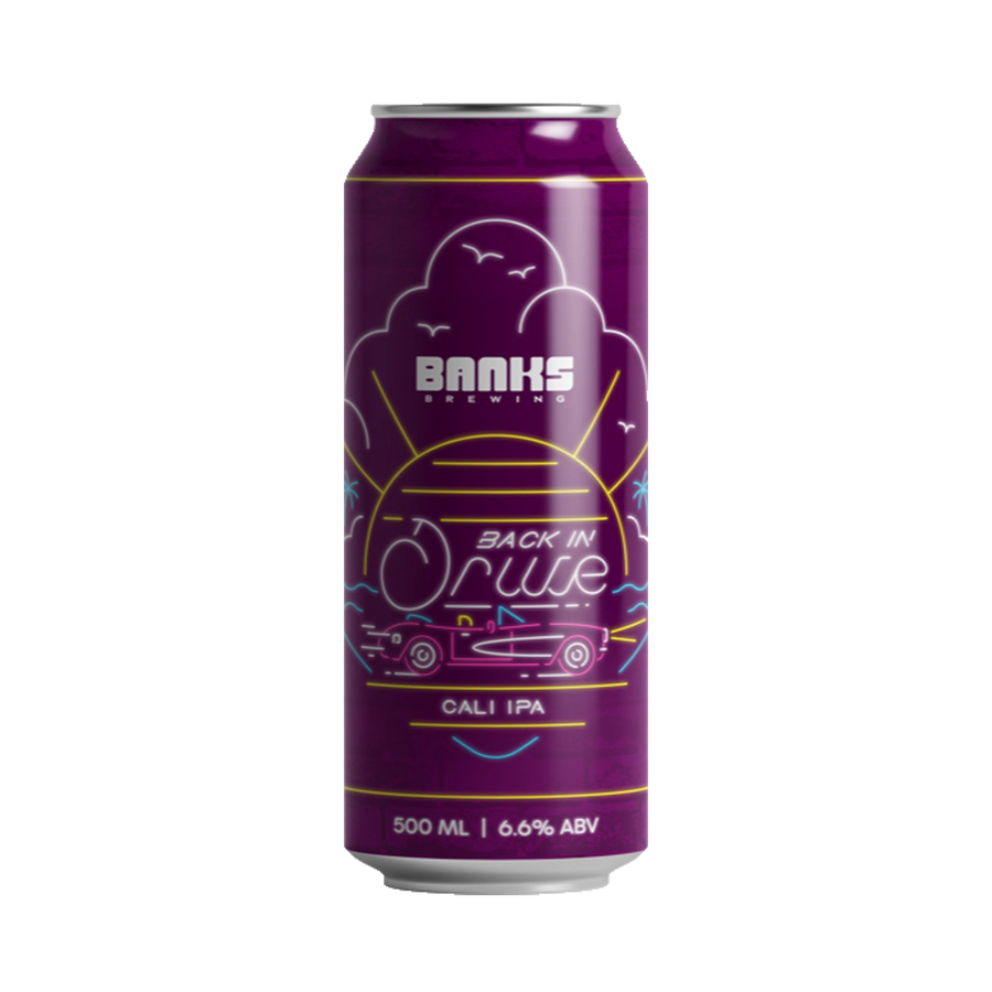 Banks Brewing - Back In Drive Cali IPA 6.6% 500ml Can