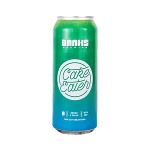 Banks Brewing - Cake Eater Krush & Talus Double Dry Hopped Oat Cream  Double IPA 8% 500ml Can