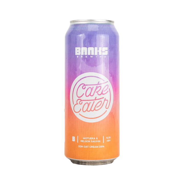 Banks Brewing - Cake Eater DDH Oat Cream Double IPA 8.3%  500ml Can