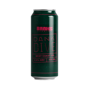 Banks Brewing - Dank Dive West Coast IPA 6.8% 500ml Can