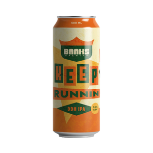 Banks Brewing - Keep Running Double Dry Hopped IPA 7% 500ml Can