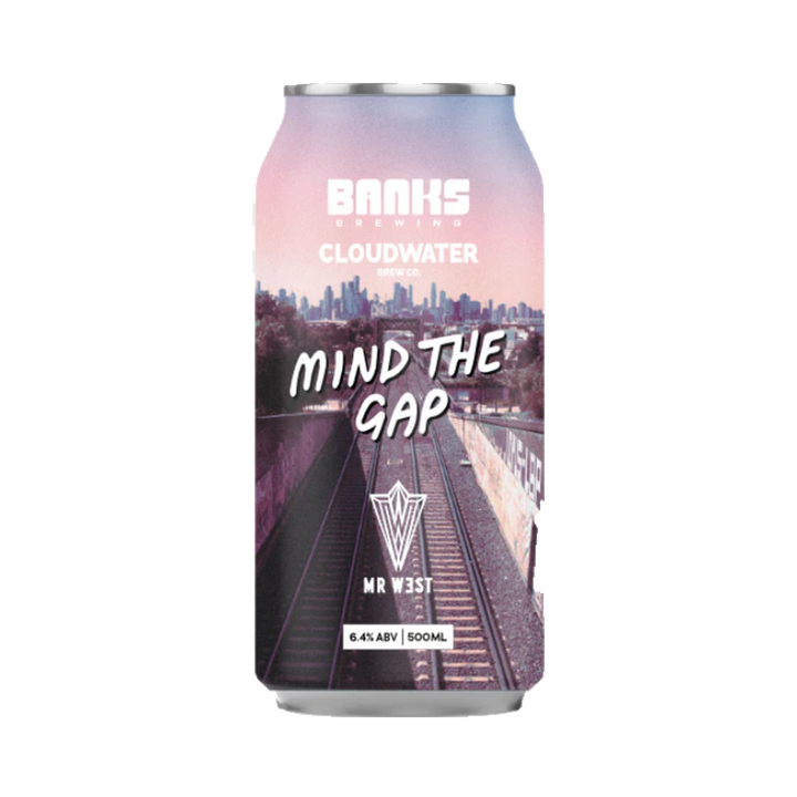 Banks Brewing - Mind The Gap Double Dry Hopped IPA 6.4% 500ml Can
