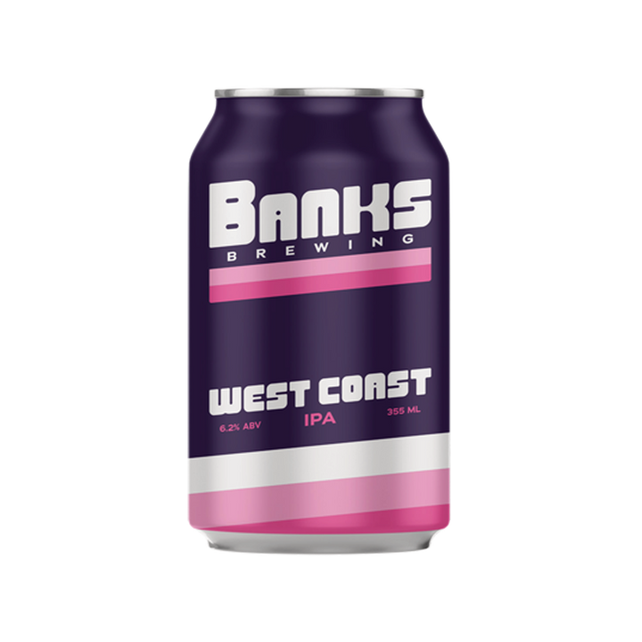 Banks Brewing - West Coast IPA 6.2% 355ml Can