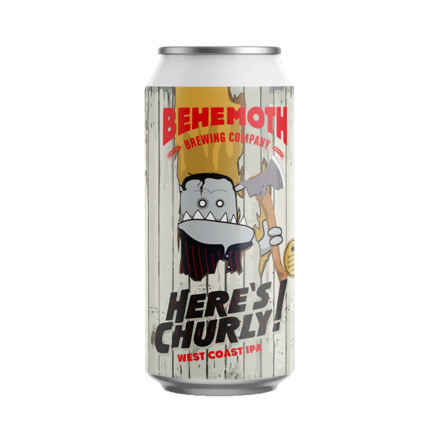 Behemoth Brewing Co - Here's Churly West Coast IPA 6.8% 440ml Can