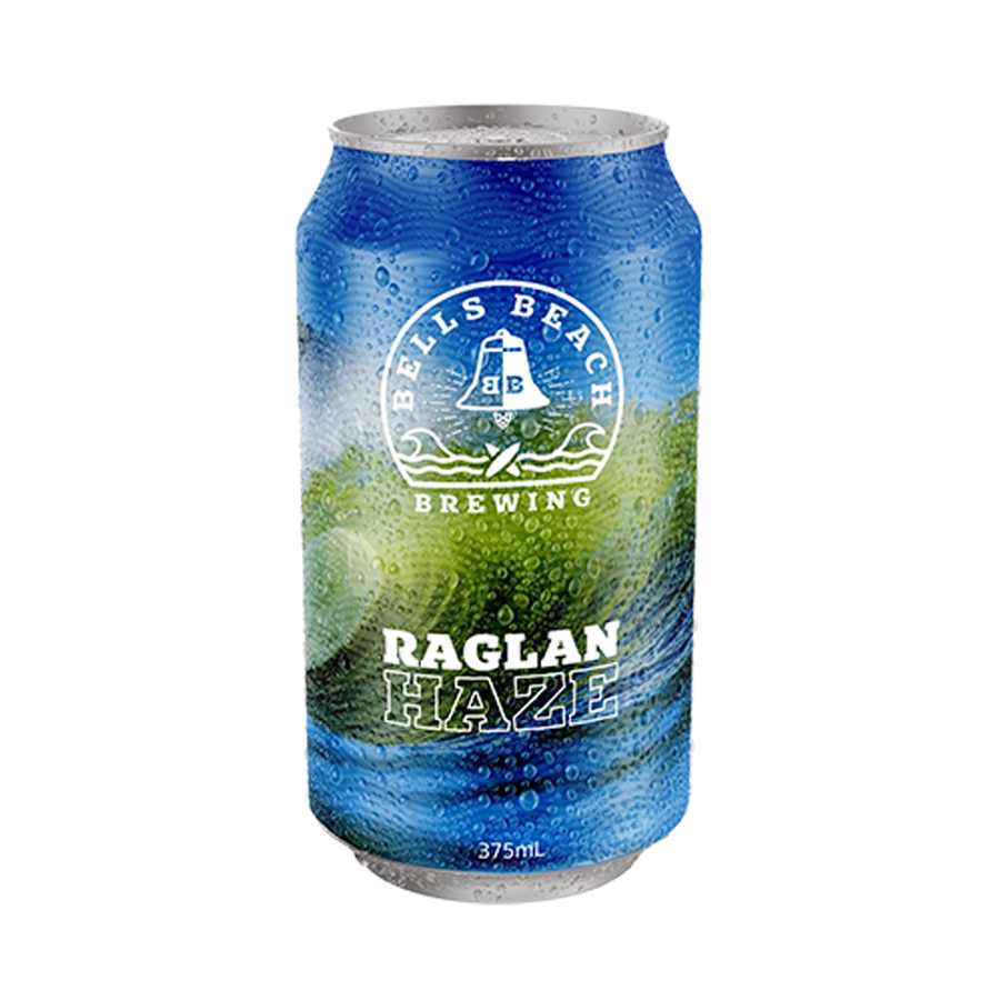 Bells Beach Brewing - Raglan Haze Hazy IPA 6.3% 375ml Can