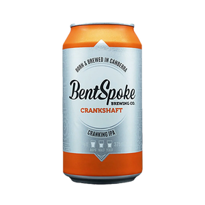 BentSpoke Brewing Co - Crankshaft IPA 5.8% 375ml Can