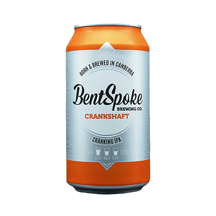 BentSpoke Brewing Co - Crankshaft IPA 5.8% 375ml Can