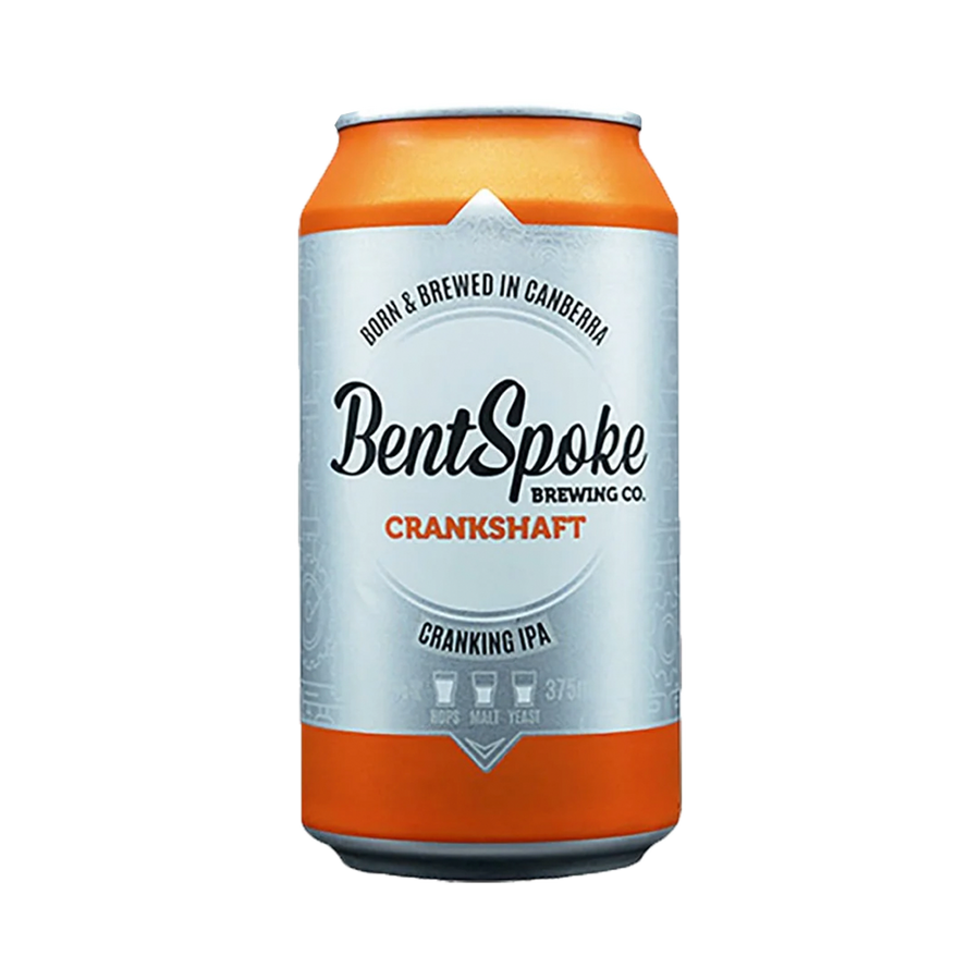 BentSpoke Brewing Co - Crankshaft IPA 5.8% 375ml Can