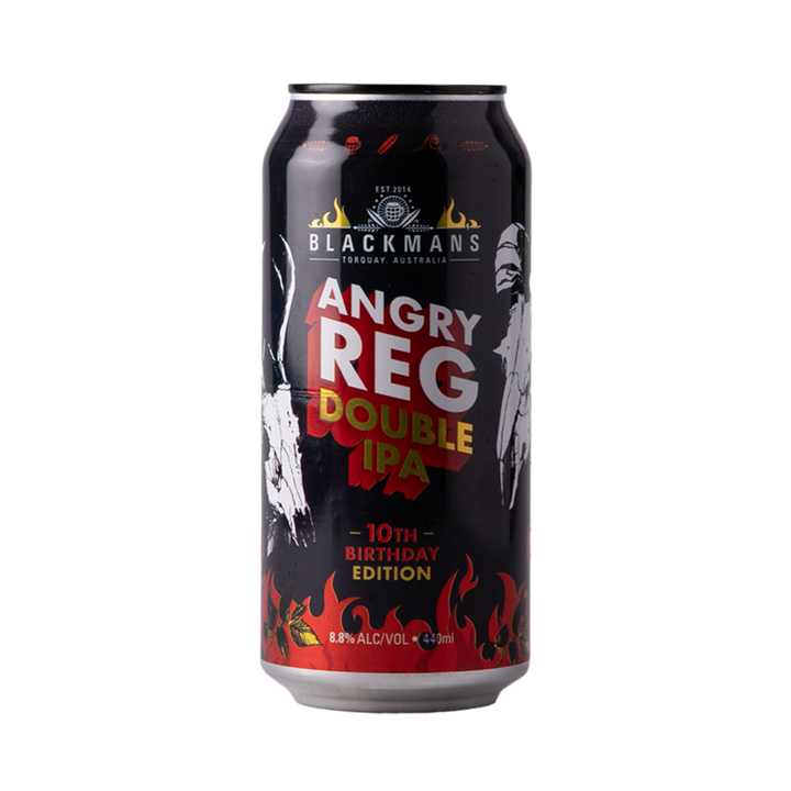 Blackmans Brewery - Angry Reg 10th Birthday Edition Double IPA  8.8% 440ml