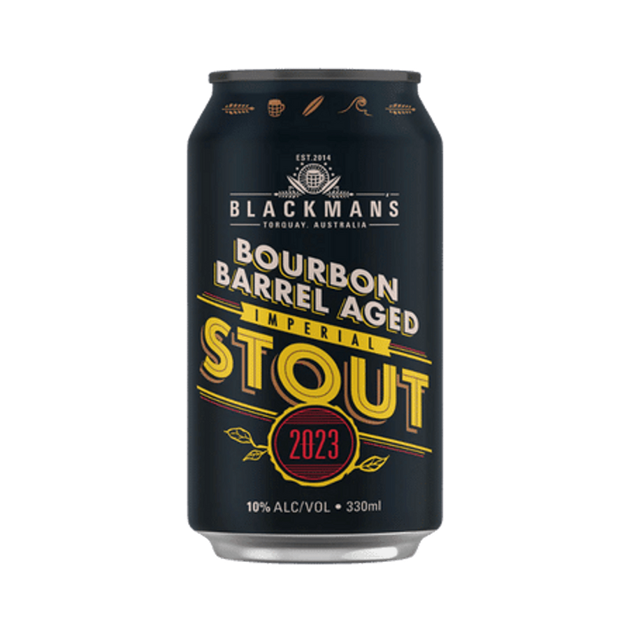 Blackmans Brewery - Bourbon Barrel Aged Imperial Stout 2023 10% 330ml Can