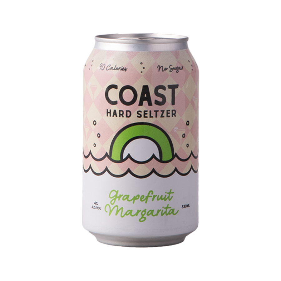 Blackmans Brewery - Coast Grapefruit Margarita Hard Seltzer 4% 330ml Can