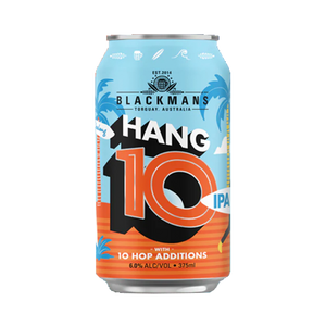 Blackman's Brewery - Hang 10 West Coast IPA 6% 375ml Can