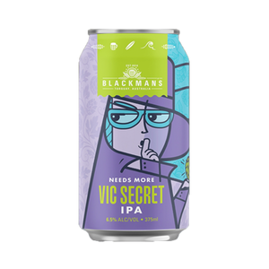 Blackmans Brewery - Needs More Vic Secret Fresh IPA 6.5% 375ml Can