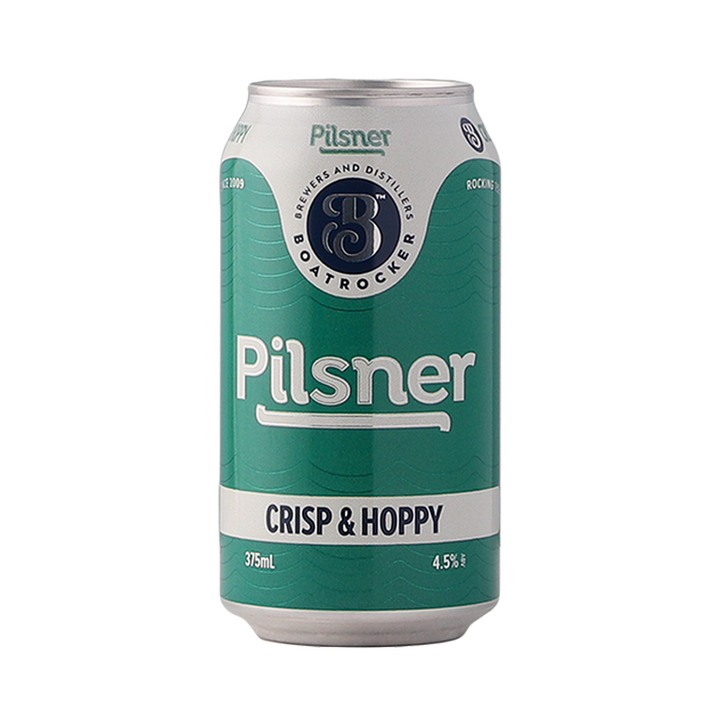 Boatrocker Brewers & Distillers - Pilsner 4.5% 375ml Can