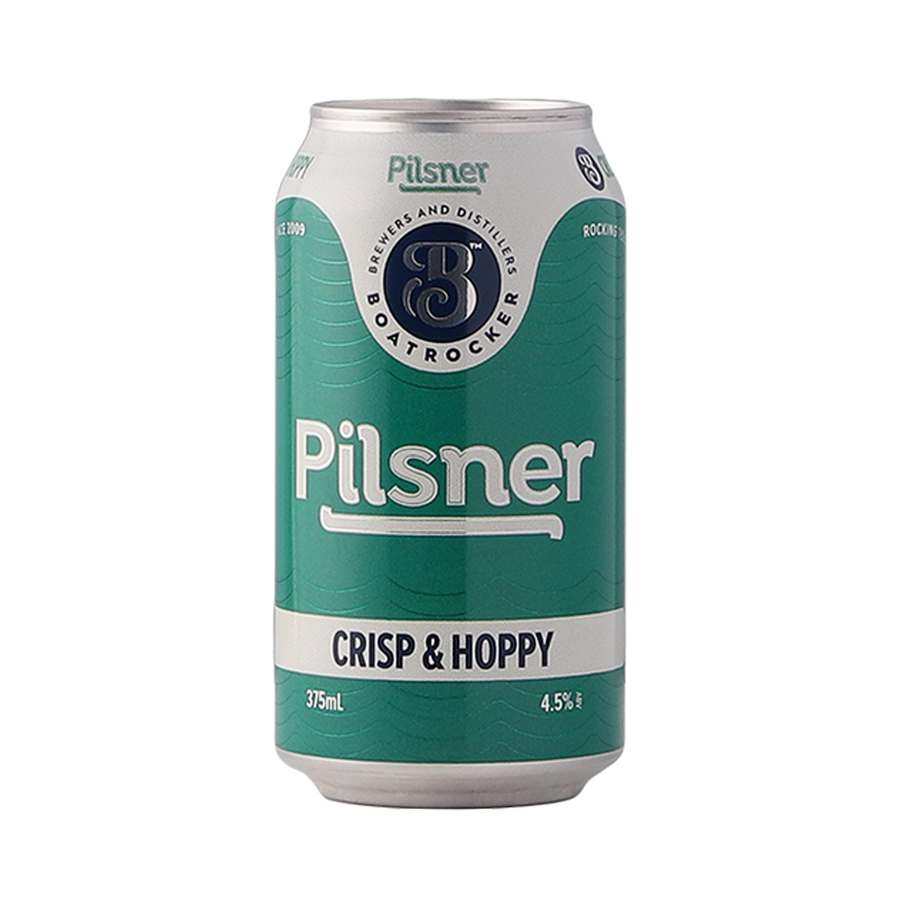 Boatrocker Brewers & Distillers - Pilsner 4.5% 375ml Can