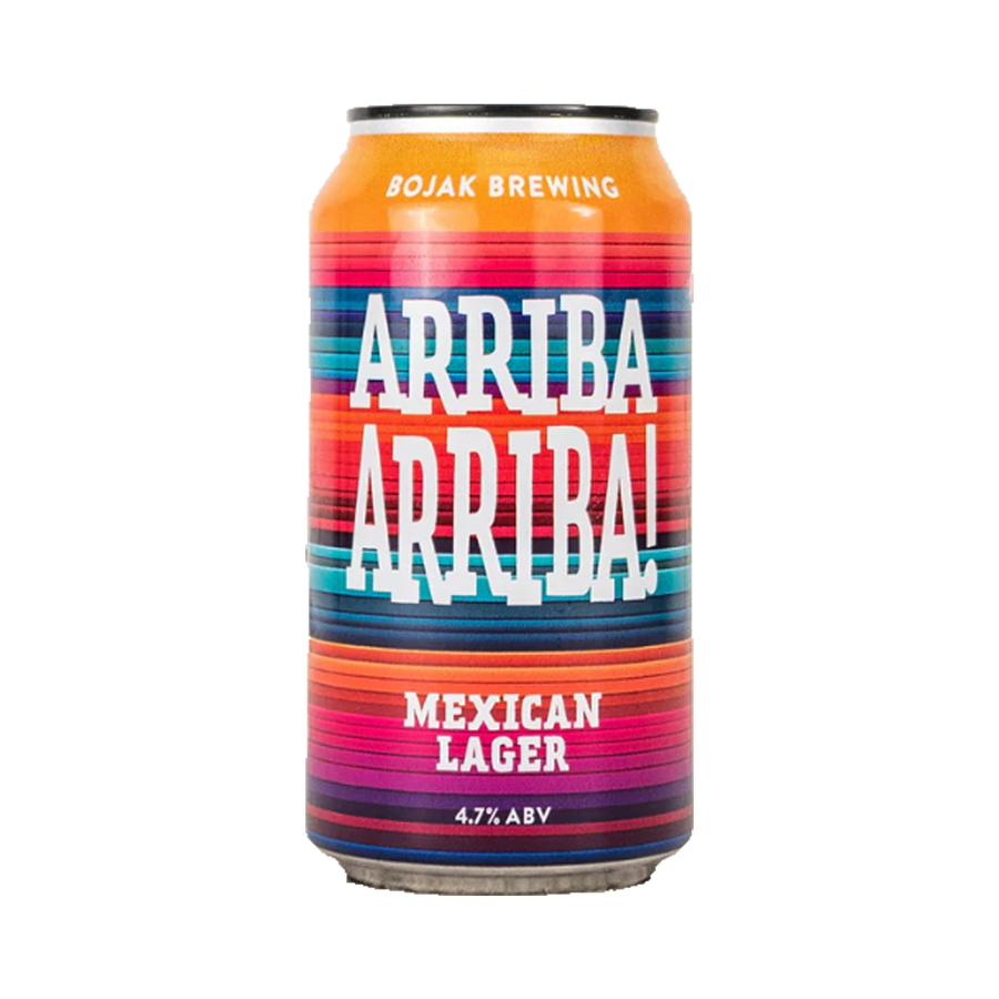 Bojak Brewing - Arriba Arriba! Mexican Lager 4.7% 375ml Can