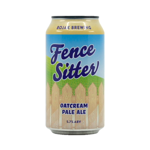 Bojak Brewing - Fence Sitter Oatcream Pale Ale 5.7% 375ml Can