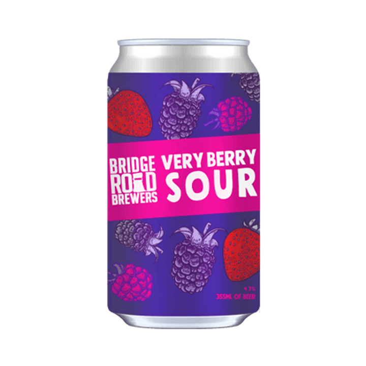 Bridge Road Brewers - Very Berry Sour 4.3% 355ml Can