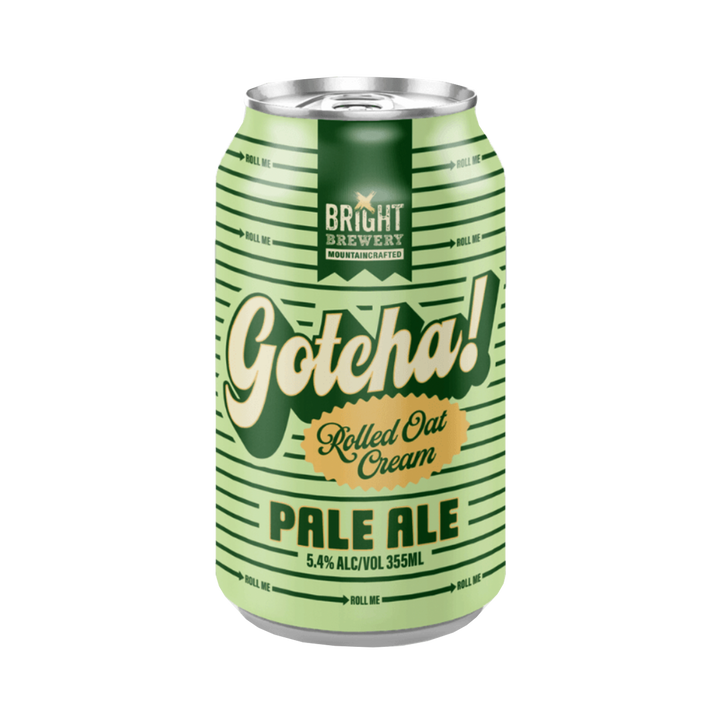 Bright Brewery - Gotcha! Rolled Oat Cream Pale Ale 5.4% 355ml Can