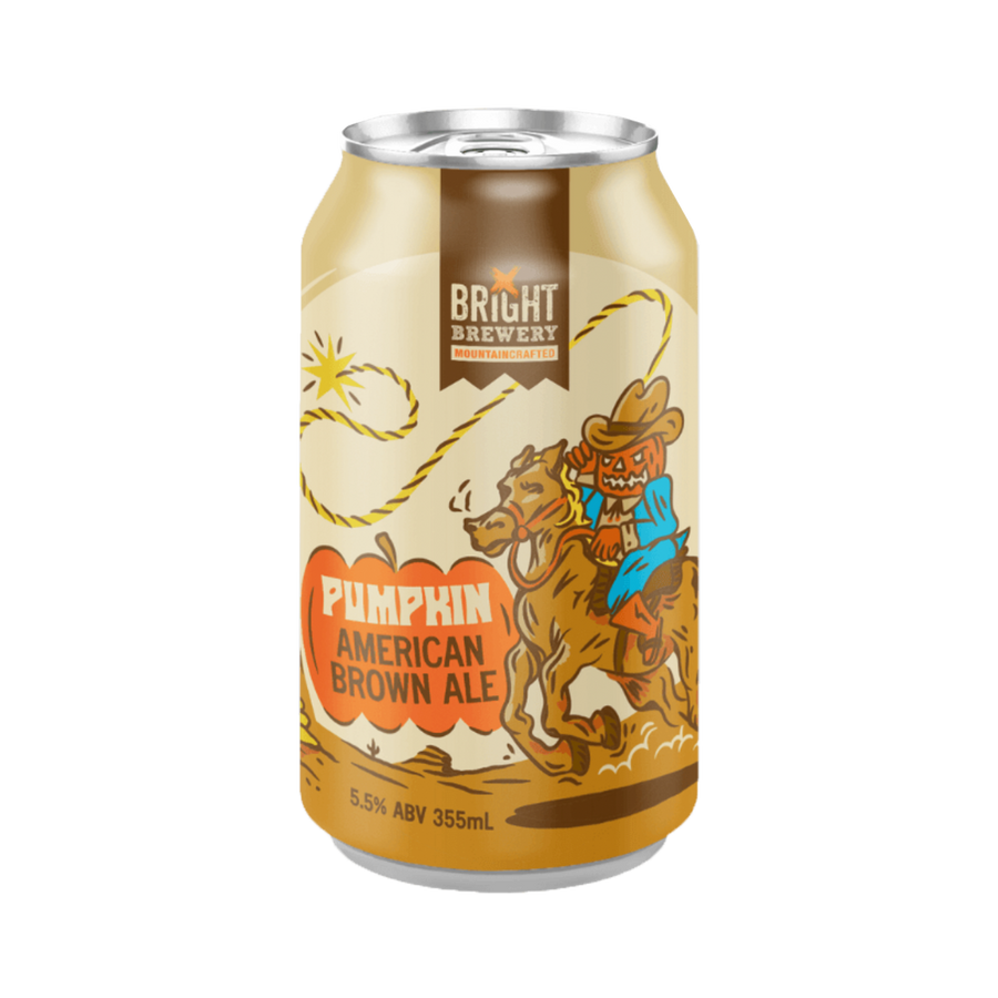 Bright Brewery - Pumpkin American Brown Ale 5.5% 355ml Can