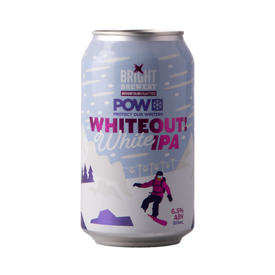 Bright Brewery - Whiteout White IPA 6.5% 355ml Can