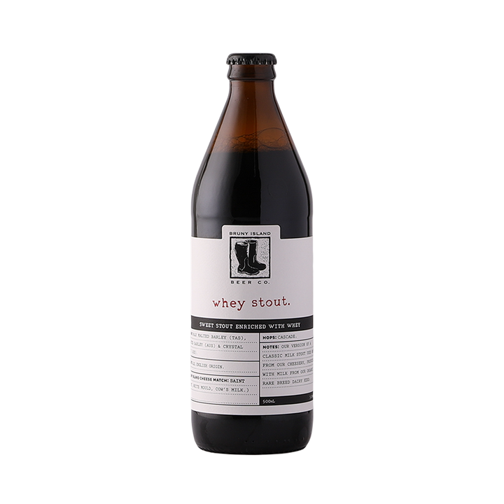 Bruny Island Beer Co - Whey Stout 5.8% 500ml Bottle