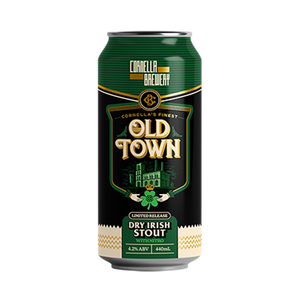 Cornella Brewery - Old Town Dry Irish Stout 4.2% 440ml Can