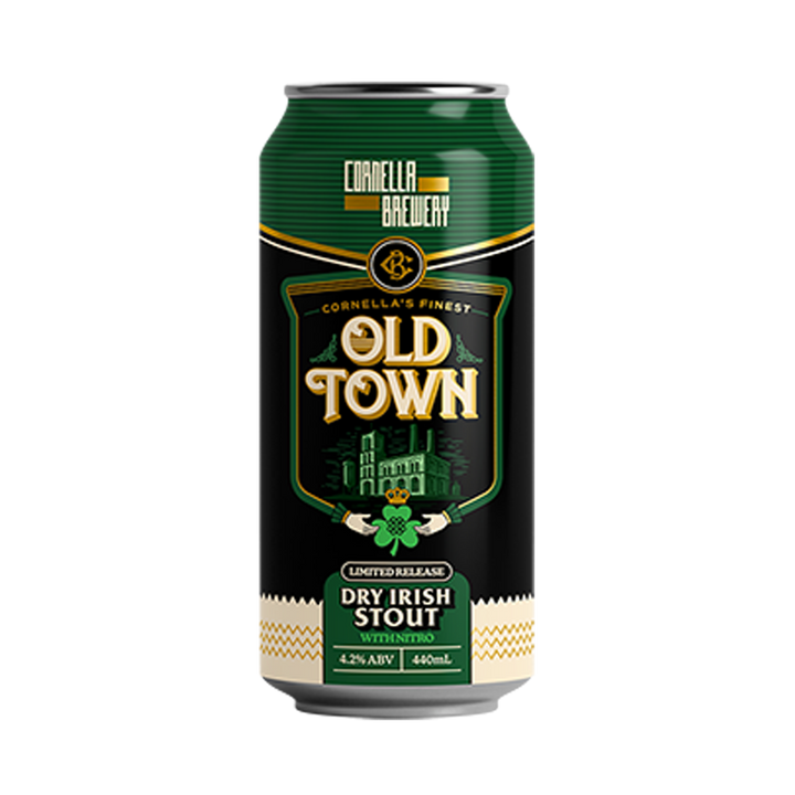 Cornella Brewery - Old Town Dry Irish Stout 4.2% 440ml Can