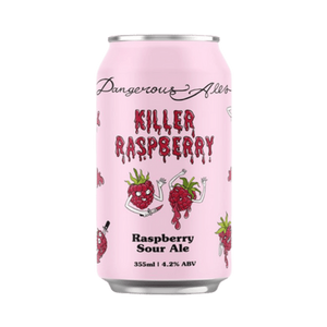 Dangerous Ales - Killer Raspberry Sour Ale 4.2% 355ml Can