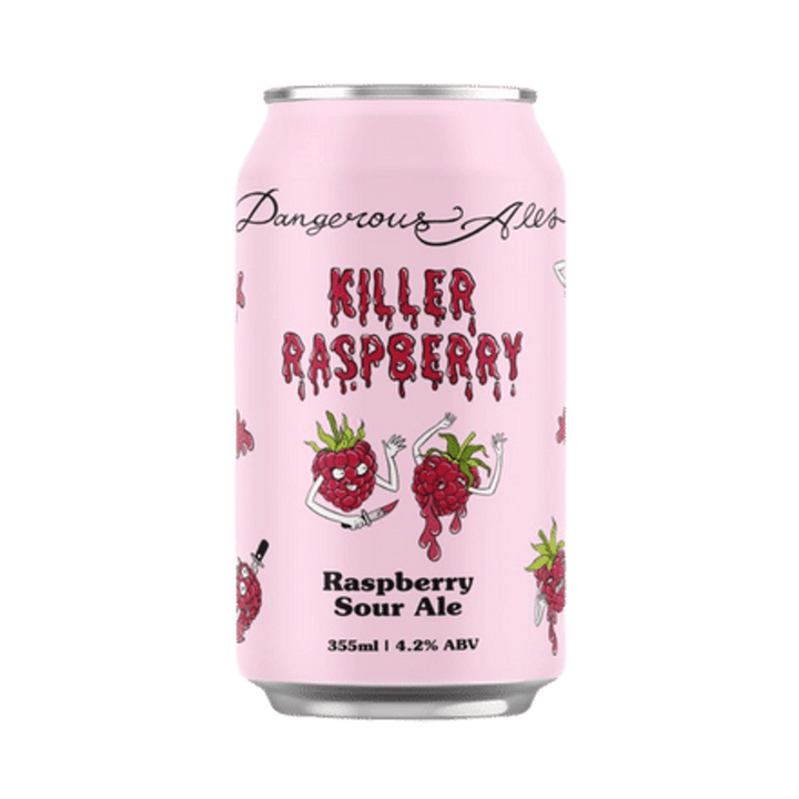 Dangerous Ales - Killer Raspberry Sour Ale 4.2% 355ml Can