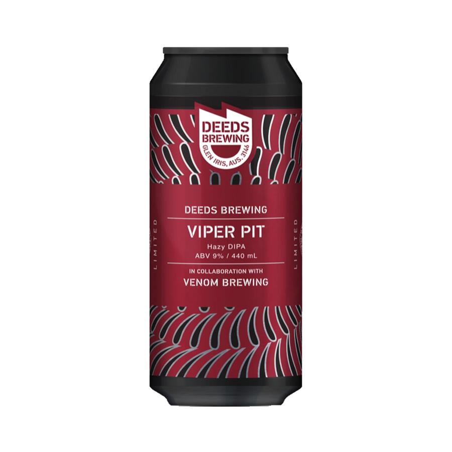 Deeds Brewing - Viper Pit Hazy Double IPA 9% 440ml Can