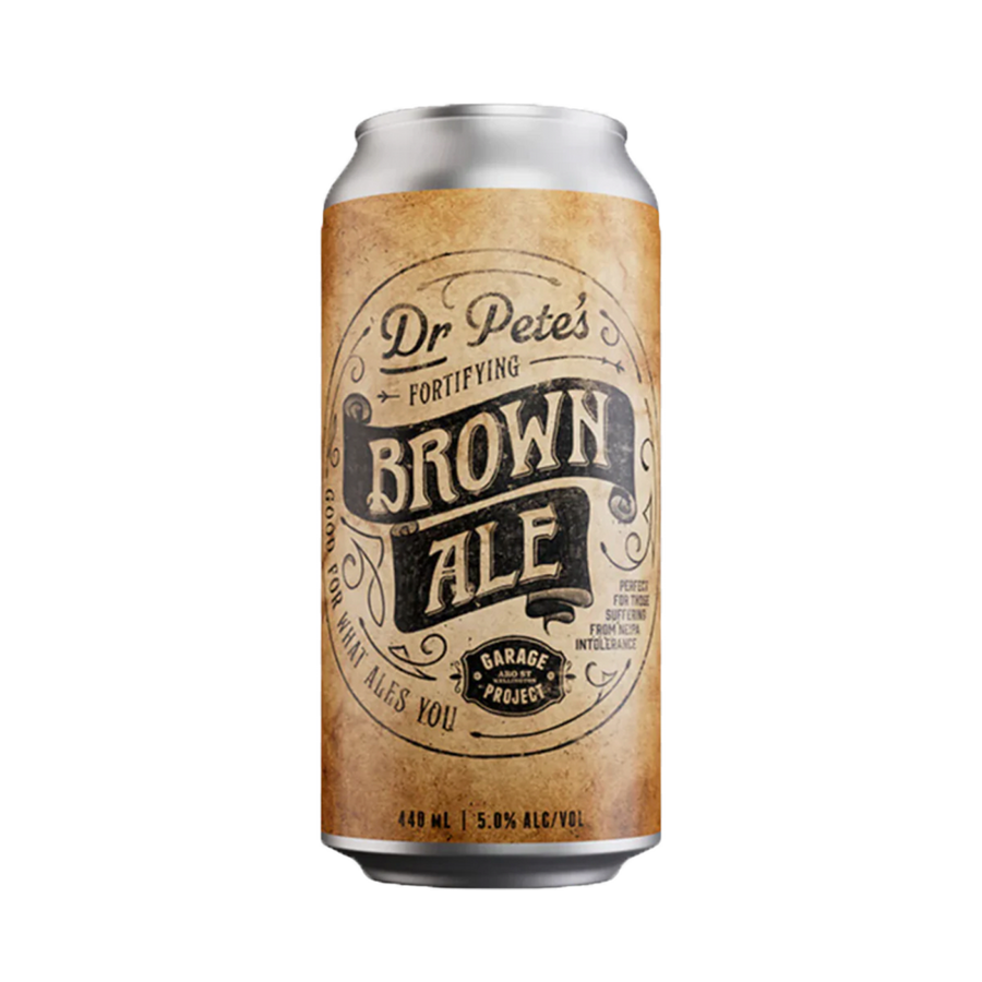 Garage Project - Dr Pete’s Fortifying Brown Ale 5.8% 440ml Can