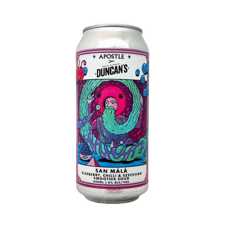 Duncan's Brewing - San Mala Blueberry Chilli Smoothie Sour 6% 440ml Can