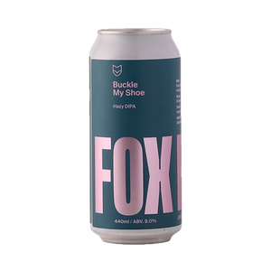 Fox Friday - Buckle My Shoe Hazy Double IPA 8% 440ml Can