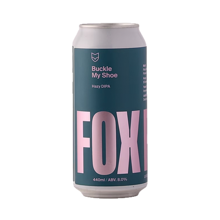 Fox Friday - Buckle My Shoe Hazy Double IPA 8% 440ml Can