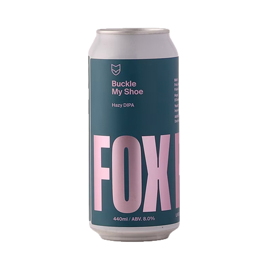 Fox Friday - Buckle My Shoe Hazy Double IPA 8% 440ml Can