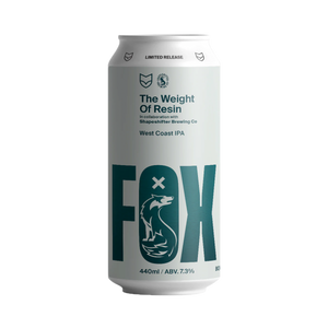 Fox Friday - The Weight Of Resin West Coast IPA 7.3% 440ml Can