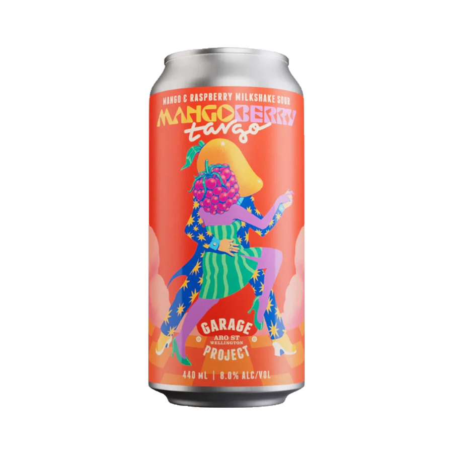 Garage Project - Mangoberry Tango Mango & Raspberry Milkshake Sour 8% 440ml Can